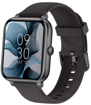 ASWEE Smartwatch Uomo Donna con Chiamate, 1,83 Schermo Touch HD, Fitness Watch con Monitoraggio Battito/Sonno, Contapassi, 123+ Modalità Sportive, Impermeabile IP67 per Android iOS