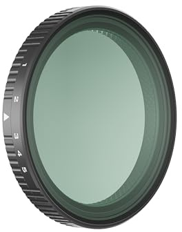 Freewell Variable ND 1-5 Stops (ND2-ND32) Filter for DJI Osmo Action 6 - Daylight Cinematic Essential