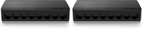 Tenda Switch Ethernet 8 Porte Gigabit, Switch Gigabit 10/100/1000 Mbps, Switch Rete con Indicatore LED, Plug & Play, Mini Formato, Montaggio Desktop o a Parete, Guscio di Plastica (SG108 V4.0)