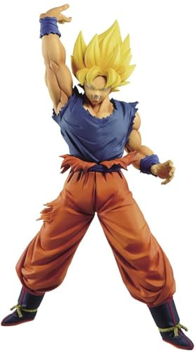 Banpresto - Figurine DBZ - Son Goku Vol 4 Super Saiyan Son Goku Maximatic 25cm, BP16489