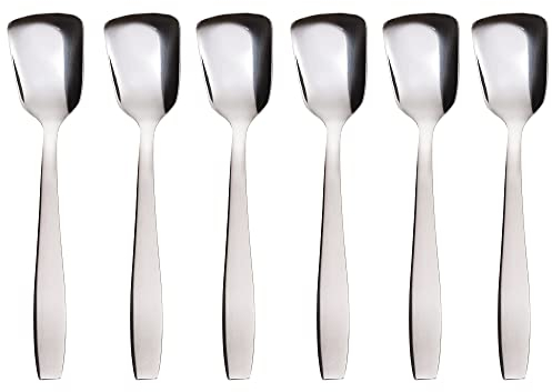 GRÄWE Cucchiaio da gelato corto, in acciaio inox, serie KÖNIGSTEIN