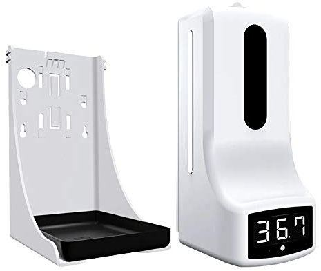 Ny uppgradering Väggmonterad beröringsfri infraröd termometer K9 Pro Automatisk tvåldispenser Auto IR-sensor Alkohol Desinfektionsmedel Gel Hem Ren,K9 pro