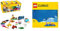 LEGO 10696 Classic Medium Creative Brick Box, Easy Toy Storage, Colourful Bricks Building Set, Toys & 11025 Classic Blue Baseplate, Construction Toy for Kids, Building Base, Square 32x32