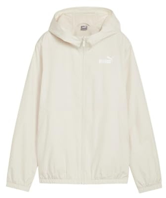 PUMA Damen Essentials Windbreaker Jacke, Alpine Snow Weiß, XS
