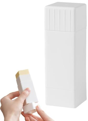 Aizuoni Porte-bâtonnets de beurre avec couvercle,Porte-bâtonnets de beurre avec couvercle, Distributeur de beurre standard pour étaler uniformément le beurre pour les moules à pâtisserie, gaufres,