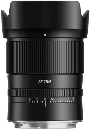 TTARTISAN Lente de cámara F2.0 de 75 mm para Nikon Z Mount Auto Focus lente de retrato de marco completo