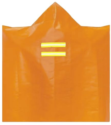 Mantello ignifugo - Tuta con cappuccio resistente al calore in fibra di rivestita in silicone, mantello protettivo antincendio | Indumento di sicurezza ignifugo | Attrezzatura di protezione di e