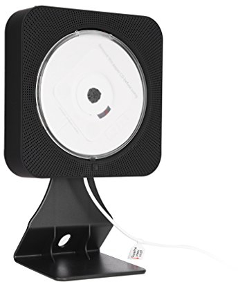 Socobeta Lettore Dvd Lettore CD Portatile a Parete Altoparlante Bluetooth Multifunzionale con Telecomando(Spina UE)