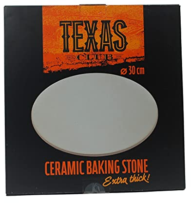 KAMADO BONO Pizza Stone Grill & BBQ, Ceramic Baking Stone for Kamado Bono Minimo/Media/Grande Grills I 30 cm Diameter