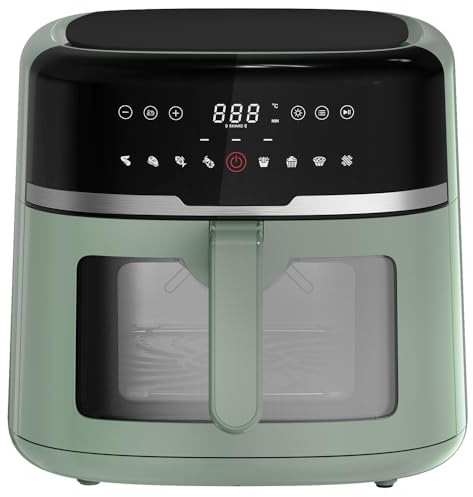 Tognana Iridea, Friggitrice Ad Aria 8,3 L, Plastica-acciaio inox, verde