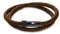 Tommy Hilfiger Jewelry Lederarmband für Herren verfügt über einen Magnetverschluss
