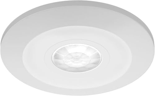 Vexen Electric Bewegungsmelder Aufputz 360° 8 m IP20 PIR Sensor Innen 2000 W LED geeignet
