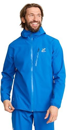RevolutionRace Vector 2L Jacket für Herren, Wasserichte und Winddichte Regenjacke für Wandern, Imperial Blue, L