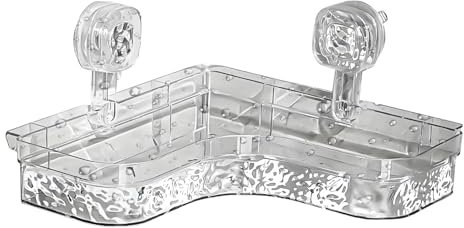 Corner Shower Organizer,Corner Shelf for Inside Shower | Multifunctional Wall-Mounted Rack Heavy Duty Tray Modern Space-Saving Bathtub Organizer for Kitchen