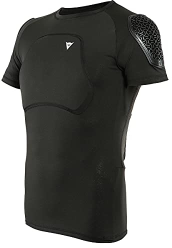 Dainese - Trail Skins PRO Tee, Maglietta Protezione Torso da MTB, per Uomo e per Donna, Nero, S