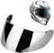 Akozon AGV K1 Visier, Visiere K1 AGV Noir,Helmlinsenvisier, Helmvisier Motorrad Windschutz Helmlinsenvisier Vollgesichtsanpassung, Motorradhelm Visier Objektiv für AGV K1 K3 SV K5 K5‑S (Silber)
