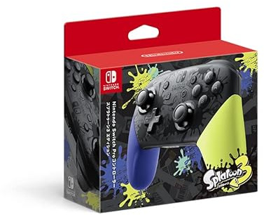NINTENDO Official Switch: Pro Controller - Splatoon 3 Edition (JP) (Switch)