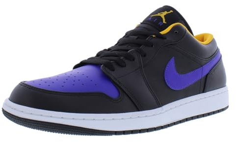 Nike Dunk Low Retro, Basketballschuhe für Damen, Deep Black Dark Concord Taxi Black, 47.5 EU