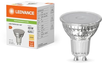 Ledvance Performance LED-Spot Reflektor GU10 PAR16 6.9W 620lm 120D - 830 Warmweiß | Ersatz für 49W