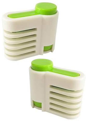 OFFSCH Set Di 5 Taglieri Per Torte Fissatore Per Tagliare Torte Strumento Di Stratificazione Verde Per Fette Uniformi