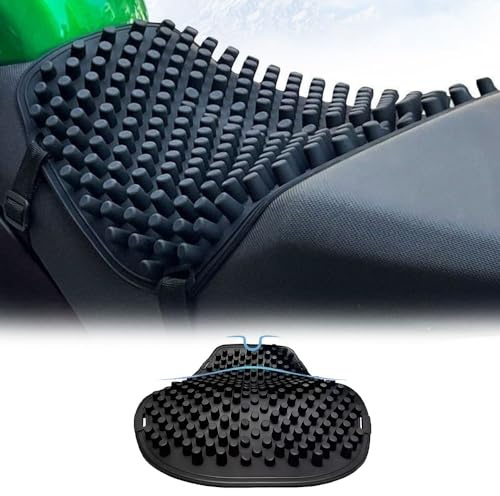 Cojin Asiento Moto para Honda CB 1000 Hornet SP 2025, Silicona Funda Asiento Moto Transpirable y Antideslizante Adecuado para Conducción de Larga Distancia