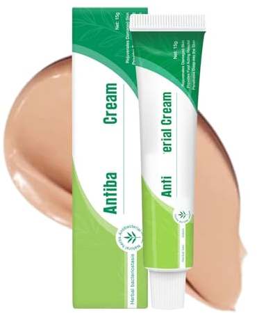 Antibac-terial Cream for Skin - Fast-Acting Anti 𝑭𝒖𝒏gal Skin Cream - Natural Antibac-terial Body Cream for All Skin Types - Soothing & Nourishing Body Cream for Psoriasis,Eczema,Itchy Skin