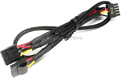 Cavo di alimentazione da 88 cm Cablaggio cavo periferico con guaina individuale 3 cavi