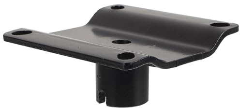 LOORGVEL Pièce de Rechange pour Fauteuil de Barbier en Métal Châssis de Liaison Petite Taille Base Carrée et Vis Accessoire Robuste pour Réparation et Remplacement de Chaise de Salon