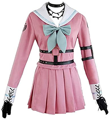Zhongkaihua Halloween karneval Iruma Miu karaktär cosplay kostym japansk flicka JK uniform skoluniform anime dam rosa halloween uniform
