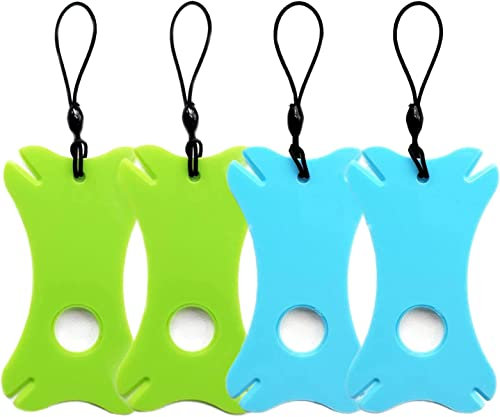 EHOTER Zeckenkarte mit Lupe 4 Stück Zeckenkarten Zeckenkarte für Menschen Kinder Hunde Katzen Ideal Für Outdoor-Aktivitäten