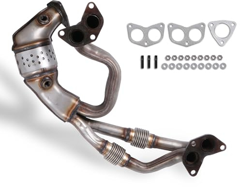 EVERESTWAY Manifold Catalytic Converter Front Replaces 16564 674-864 Compatible with Saab Subaru Forester Impreza Legacy Outback 2.5L 2006 2007 2008 2009 2010 2011 2012 Direct Replacement