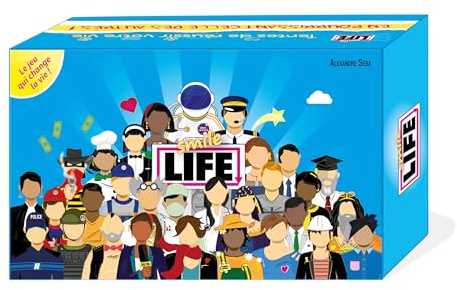 Blackrock Games Smile Life - Jeu d'ambiance Amusant et Simple - dès 12 Ans pour 2 à 6 Joueurs - Fun, drôle, Accessible - idéal Entre Amis, en Famille