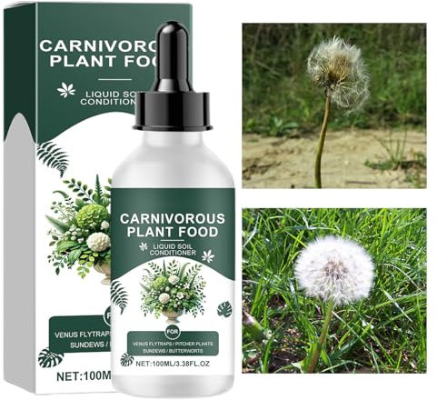 CARNIVORUFÍA Food - Venus Fly Trap Blend Mist | Fórmula suave para hojas saludables | Spray de nutrientes para plantas de jarra y sol | Aplicación fácil | Apoya un fuerte crecimiento en interiores