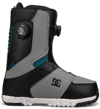 DC Shoes Control Botas Snoboard, Hombres, Negro/Gris, 9,5