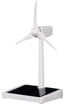 Moulin À Vent Solaire | Générateur Éolien | Artisanat Scientifique Pédagogique Ornement Bureau | Expérience Maison Apprentissage Créatif