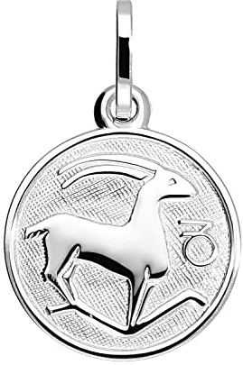 Zodiac Round – stjärntecken hänge 925 [silver], Sterlingsilver, Ej tillämpligt