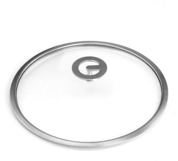 Cuisinox Universel - Couvercle 24cm verre trempé et inox
