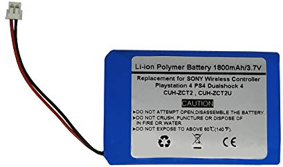 1800mAh 3.7V Replacement Battery For Son y Playstation 4 PS4 Dualshoc k 4 Wireless Controller CUH-ZCT2, CUH-ZCT2U, New 2016 Version