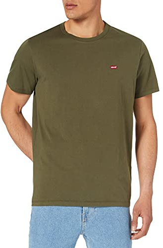 Levi's Herren Ss Original Housemark Tee T-Shirt,Olive Night,L