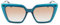Calvin Klein Damen Ck22516s Sonnenbrille, Petrolfarben, Einheitsgröße