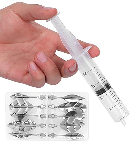 Professional Cake Decorating Kit - Frosting Piping Set with 10 Syringe Nozzles for DIY Pastry Tools