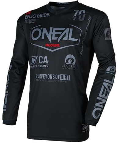O'NEAL Element Jersey Mens Brand Black/Gray Medium