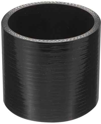 GLEAVI Connettore Silicone Dritto per Tubo Flessibile Rinforzato, Accoppiamento in Gomma Siliconica per Irrigazione e Montaggio Industriale, Facile da Sostituire