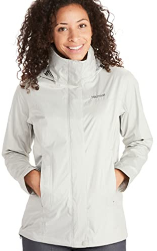 Marmot Women's Hardshell Rain Jacket, Platinum, S
