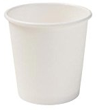 GREENBOX Bio Espressobecher Einweg I Einmal Trinkbecher Probierbecher Partybedarf Becher biologisch abbaubar, kompostierbar I Bio Einwegbecher weiß, unbedruckt 50 Stück 100ml 4 oz