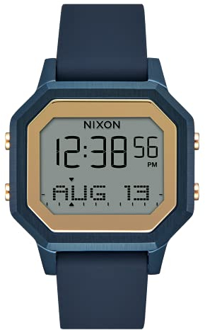 Nixon Damen Digital Digitalmodul Uhr mit Silikon Armband A12111859-00