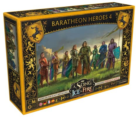CMON, A Song of Ice & Fire – Helden von Haus Baratheon IV, Erweiterung, Tabletop, 2 Spieler, Ab 14+ Jahren, 45-60 Minuten, Deutsch, Mehrsprachig