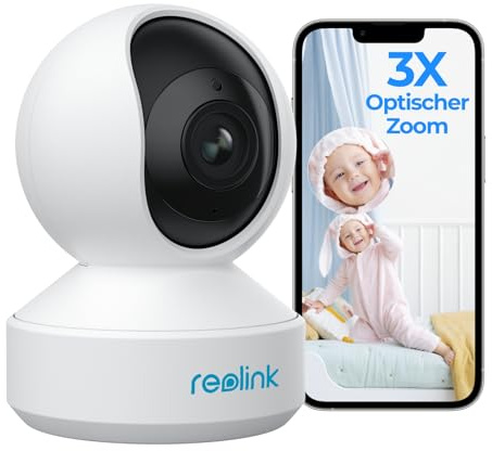 Reolink 5MP PTZ Überwachungskamera Innen, E1 Zoom (Generalüberholt)
