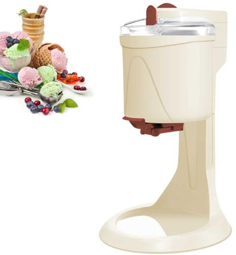 Soft Serve Ice Cream Maker, Make Professional Quality Ice Cream, Yogurt,Simple One Push Operatio, from Home
