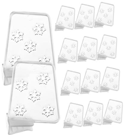 IWOWHERO 20pcs Fridge Divider Refrigerator Storage Organizers with Design for Easy Installation for Fridge Freezer and Storage Bins